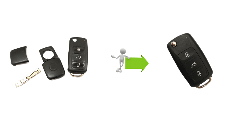 Reparación llaves coche